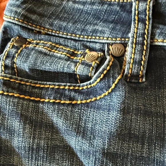 Shyanne 30x32 Dark Blue boot cut jeans - Picture 6 of 10